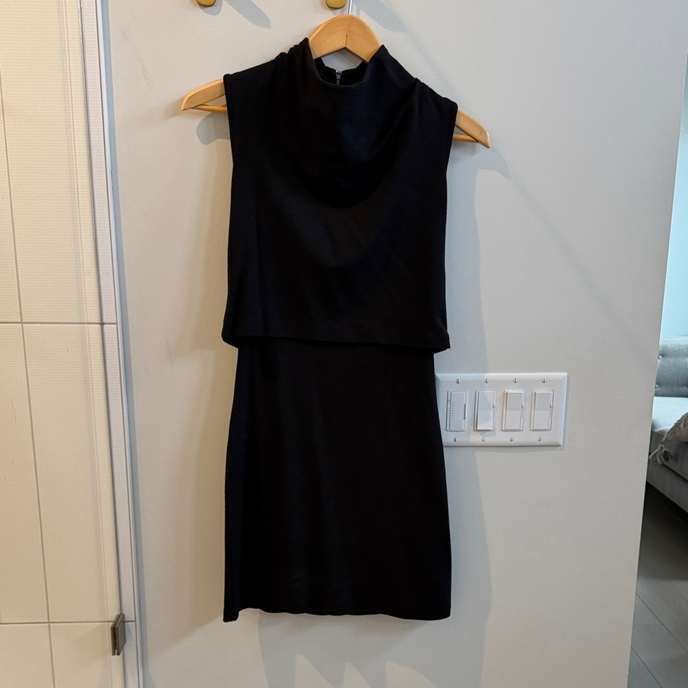 French Connection Black Mini Dress
